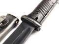 Seitengewehr M84/98 für K98 der Wehrmach, getragenes Stück