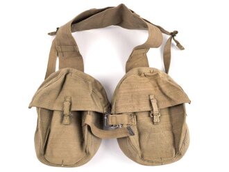 British 1944 dated Vickers magazine pouches. Unused