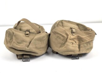 British 1944 dated Vickers magazine pouches. Unused