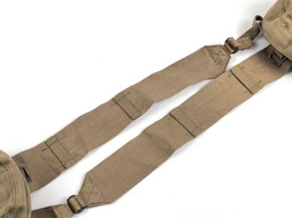 British 1944 dated Vickers magazine pouches. Unused