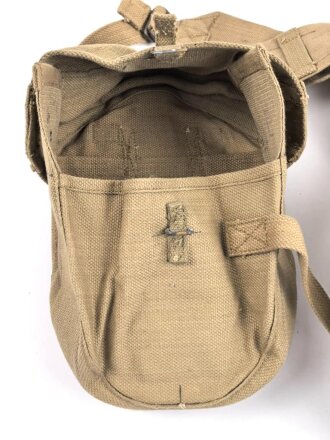 British 1944 dated Vickers magazine pouches. Unused