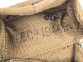 British 1944 dated Sten magazine pouch. Most likely shortened Lanchester pouch . Very good condition