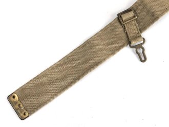 British Pattern 1940 Cavalry Web Equipment strap, back adjustment. Dated 1940, unused.