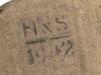 British Bren Gun Spare Barrel Carrier , very good condition, dated 1942