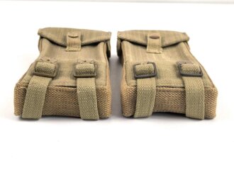 British WWII ? , P37 Thompson pouch for 3 magazines....