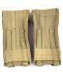 British WWII ? , P37 Thompson pouch for 3 magazines. Matching pair, unused, no markings