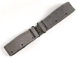 Niederlande Luftwaffe, Webkoppel Modell 1952, gebraucht, Gesamtlänge wie fotografiert 87cm