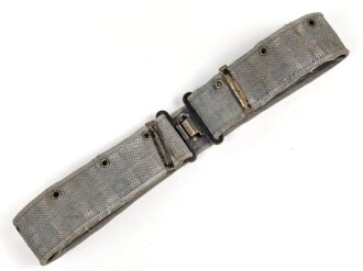 Niederlande Luftwaffe, Webkoppel Modell 1952, gebraucht, Gesamtlänge wie fotografiert 83cm