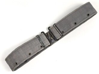 Niederlande Luftwaffe, Webkoppel Modell 1952, gebraucht, Gesamtlänge wie fotografiert 87cm