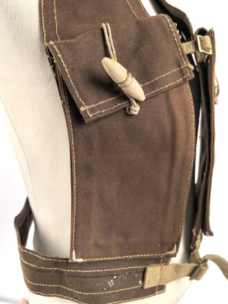 British Bren Vest ( Skeleton) 2nd model. Size Medium, dated 1944. Unused