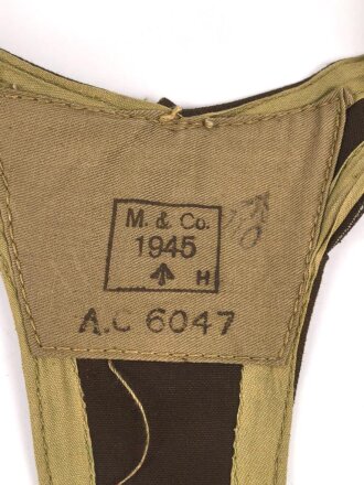 British Bren Vest ( Skeleton) 1st model. Size small, dated 1945. Unused