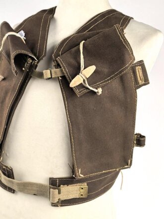 British Bren Vest ( Skeleton) 1st model. Size small, dated 1945. Unused