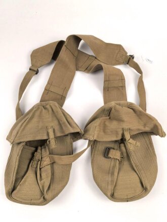 British 194? dated Vickers magazine pouches. Unused