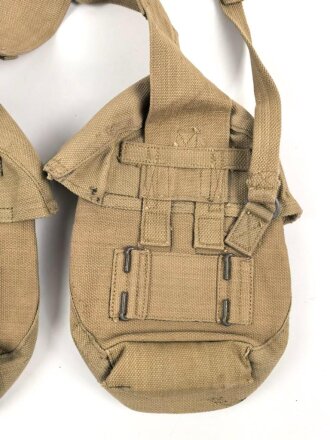 British 194? dated Vickers magazine pouches. Unused