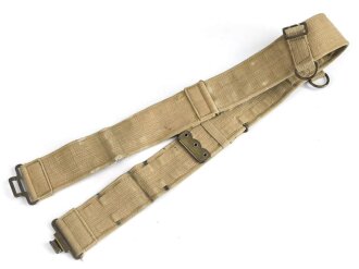 British Infantry Officers web belt, dated 1931. Used