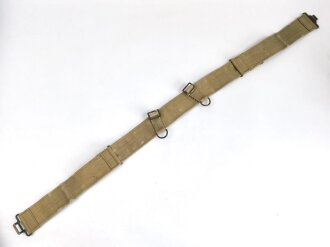 British Infantry Officers web belt, dated 1931. Used