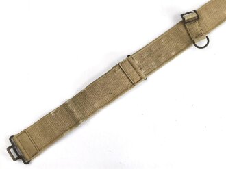 British Infantry Officers web belt, dated 1931. Used