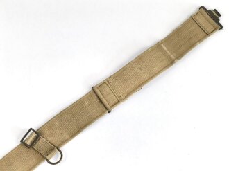 British Infantry Officers web belt, dated 1931. Used