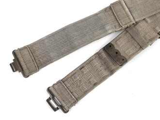 British Royal Air Force Officers web belt, dated 1940, used