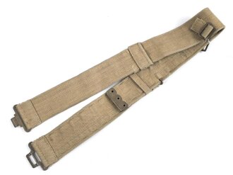 British 1939 dated three piece construction web belt, good condition