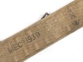 British 1939 dated three piece construction web belt, good condition