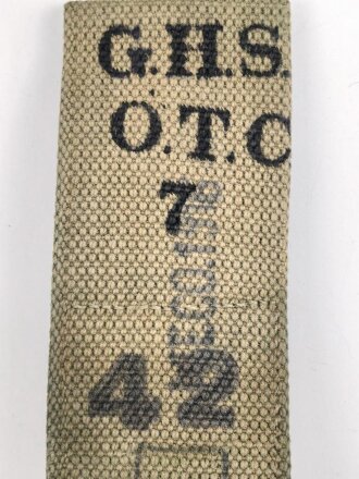 British Pattern 1908 webbing Bayonet frog