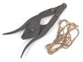 British 1943 dated wire cutter. Unused, with securing rope