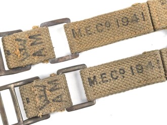 British Royal Air Force, Pattern 1937 brace attachments, dated 1941