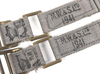 British Royal Air Force, Pattern 1937 brace attachments, dated 1941