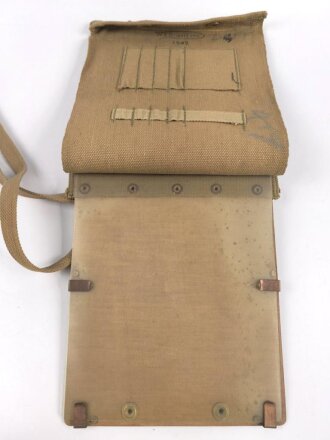 British 1943 dated map case, unused