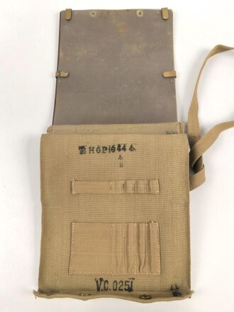 British 1944 dated map case, unused