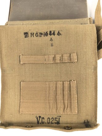 British 1944 dated map case, unused