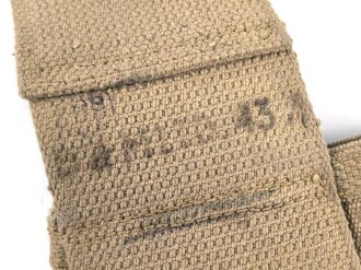 British WWII Tank Crew Holster, dated 1943, good condition