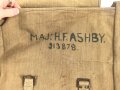 British Pattern 1937 Large Pack, dated 1943 " Major Ashby 313878" used