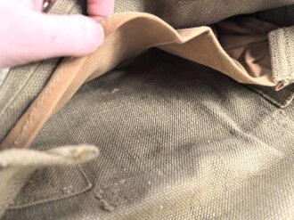 British WWII Officers Satchel bag, unused, dated 1941