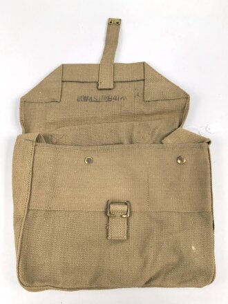 British WWII Officers Satchel bag, unused, dated 1941