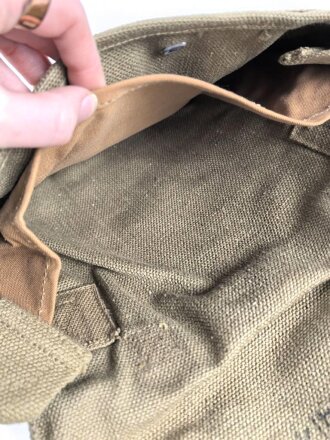 British WWII Officers Satchel bag, unused, dated 1941