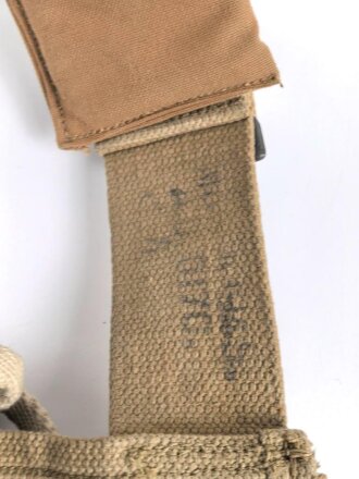 British WWII Multi Purpose Ammunition Carrying Vest dated 1944. Unused