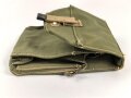 British WWII leight weight gasmask bag, dated 1943, unused