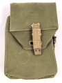 British WWII leight weight gasmask bag, dated 1944, unused