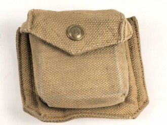 British WWII Compass MK.1  carrying pouch. Used, dated 1942