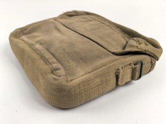 British WW2  Satchel Signals pouch, used, dated 1944