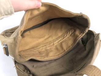British WW2  Satchel Signals pouch, used, dated 1944