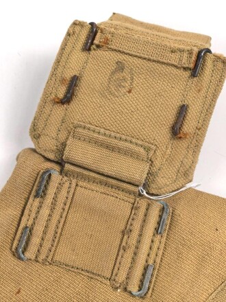 Canada, 1943 dated Enfield and Webley revolver holster with ammunition pouch