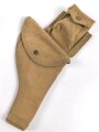 Canada, 1943 dated Enfield and Webley revolver holster with ammunition pouch