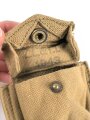 Canada, 1943 dated Enfield and Webley revolver holster with ammunition pouch