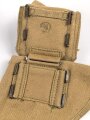 Canada, 1943 dated Enfield and Webley revolver holster with ammunition pouch