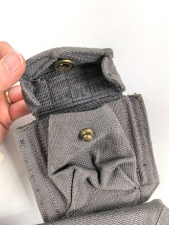 Canada Airforce , 1942 dated Enfield and Webley revolver holster with ammunition pouch