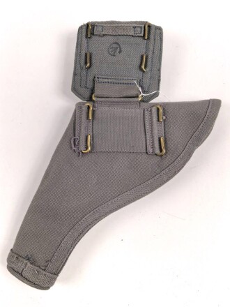Canada Airforce , 1942 dated Enfield and Webley revolver holster with ammunition pouch