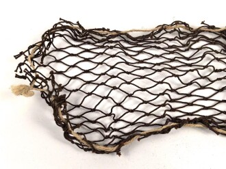 British WWII, brown Steel helmet net